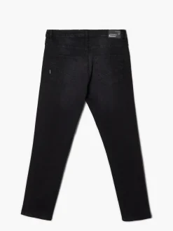 Czarne jeansy męskie slim