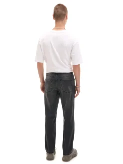 Czarne jeansy regular