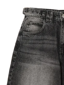 Czarne jeansy skater