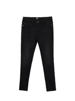 Czarne jeansy skinny