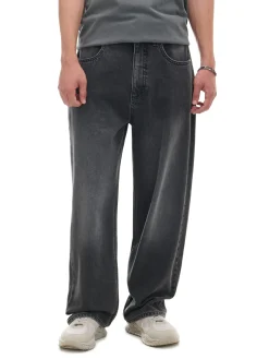 Czarne jeansy super baggy