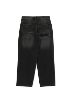Czarne jeansy super baggy