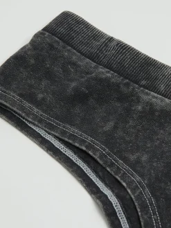 Czarne majtki hipster