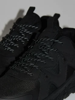 Czarne sneakersy chunky