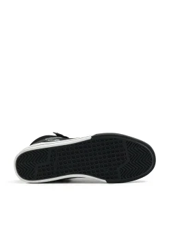 Czarne sneakersy z komiksowym nadrukiem