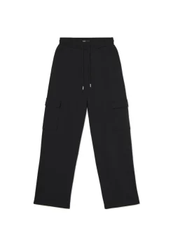 Czarne spodnie dresowe