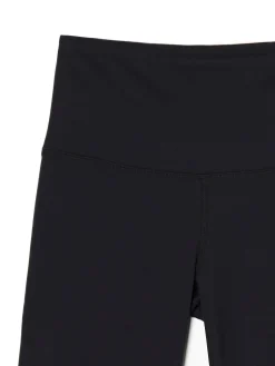 Czarne spodnie flare z wysokim stanem