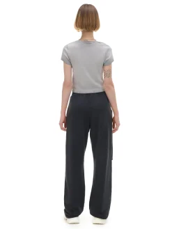 Czarne spodnie parachute