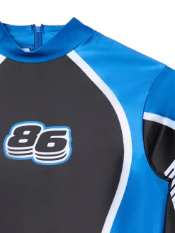 Czarno-niebieska koszulka longsleeve Baltic Games