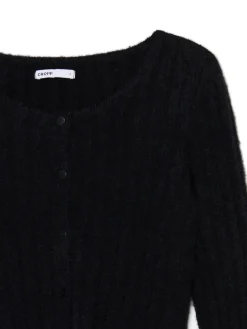 Czarny kardigan