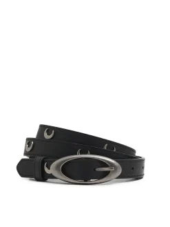 Czarny pasek do spodni