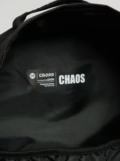 Czarny plecak z piórnikiem