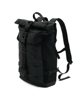 Czarny pojemny plecak