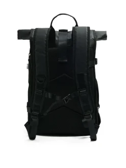 Czarny pojemny plecak