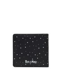 Czarny portfel Rick and Morty
