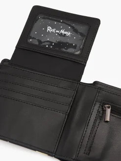 Czarny portfel Rick and Morty
