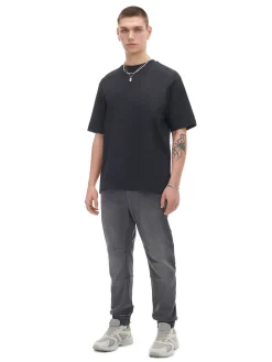 Czarny T-shirt comfort