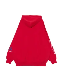 Czerwona bluza z motywem racingowym UNISEX
