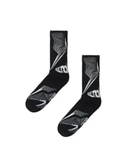 Długie czarne skarpety Baltic Games