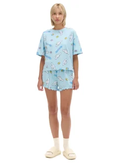 Dwuczęściowa krótka piżama Cinnamoroll