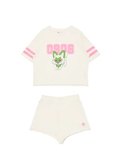 Dwuczęściowa krótka piżama Pokémon