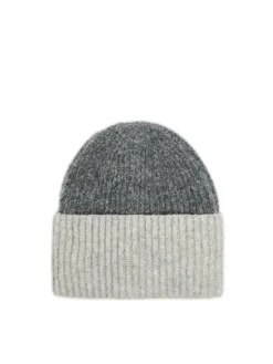 Dwukolorowa czapka beanie