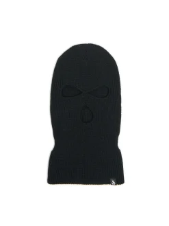 Dzianinowy czarny komin