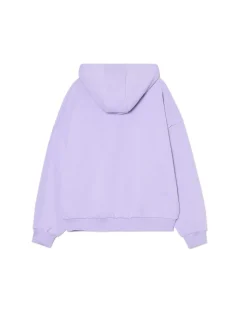Fioletowa bluza z kapturem UNISEX