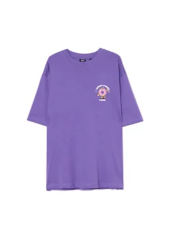 Fioletowa koszulka z pączkiem