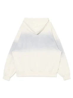 Jasna bluza boxy z kapturem