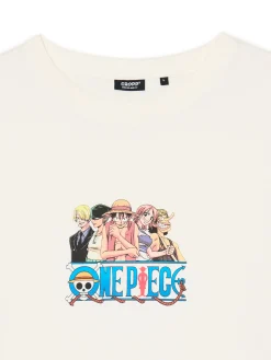 Jasna koszulka z nadrukiem One Piece
