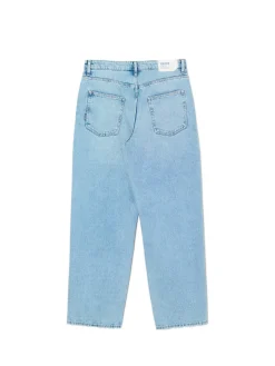 Jasne jeansy baggy
