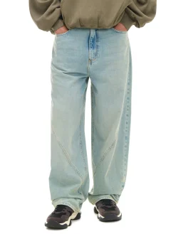 Jasne jeansy super baggy