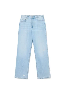 Jasnoniebieskie jeansy baggy