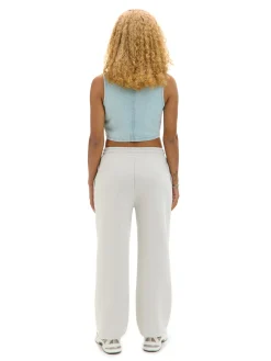 Jasnoszare dresowe joggery