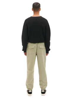 Jasnozielone dresowe joggery loose