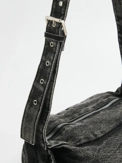 Jeansowa mała torebka