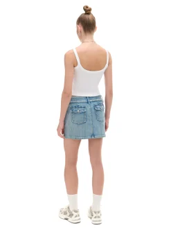 Jeansowa spódnica mini