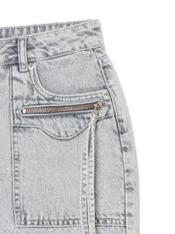 Jeansowa spódnica mini