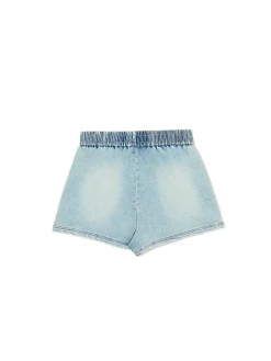 Jeansowe krótkie bermudy