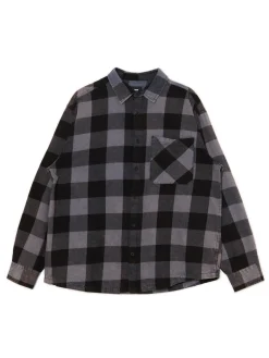 Koszula w kratę z kieszonką