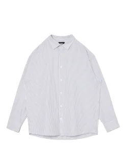 Koszula z długim rękawem w pionowe paski