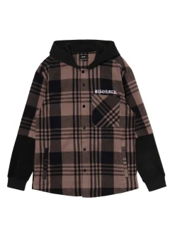 Koszula z kapturem i kieszeniami