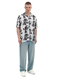 Koszula z nadrukiem Pop Smoke