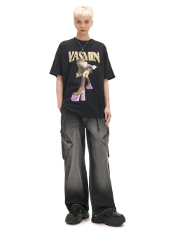 Koszulka oversize z nadrukiem Bratz