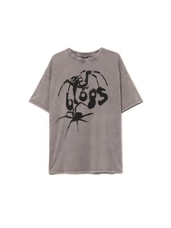 Koszulka oversize z nadrukiem