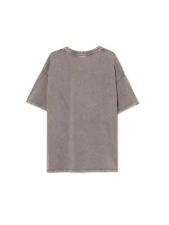 Koszulka oversize z nadrukiem