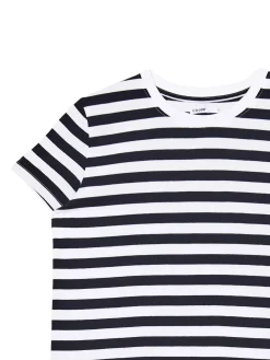 Koszulka w biało-czarne paski