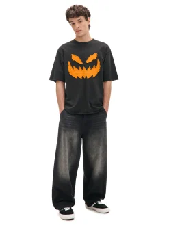 Koszulka z haftem Halloween