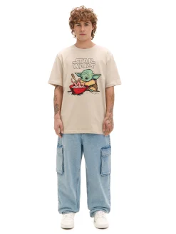 Koszulka z nadrukiem Baby Yody